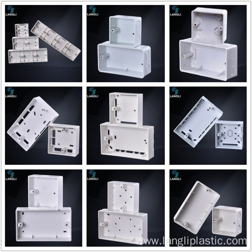 Electrical Plastic PVC Switch Boxes